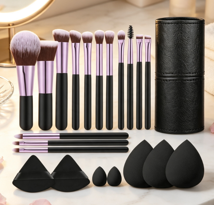 Large Loose Powder & Foundation Brush (Cruelty-Free Bristles) - Image 2