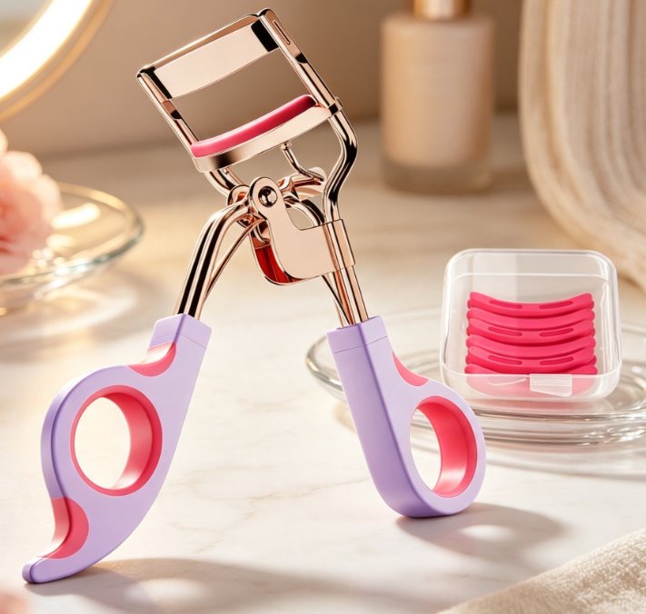 Non-slip Dual-spring Eyelash Curler for Long-lasting Curl - Image 2