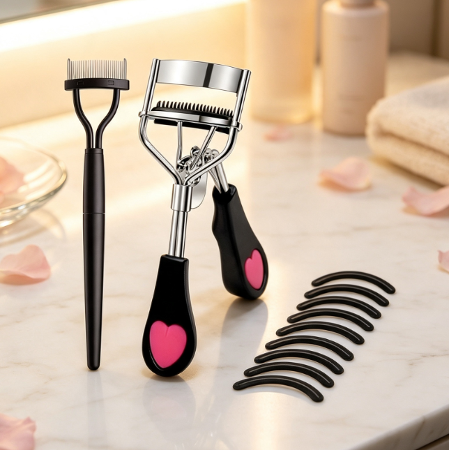 Wide-angle Eyelash Curler for Long-lasting Hold - Image 2