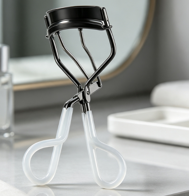 Professional Eyelash Curler with Built-in Comb