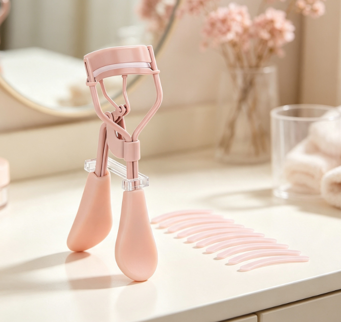 Wide-angle Stainless Steel Curler with 3-Hardness Replacement Pads