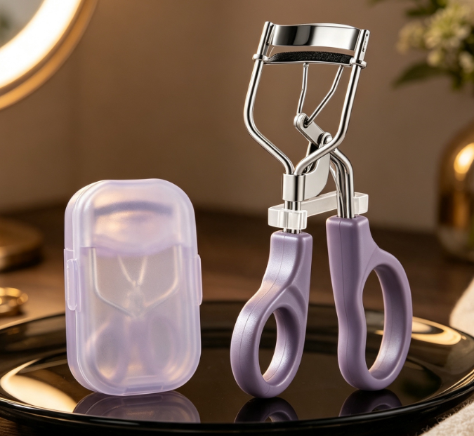 Portable Mini Travel Eyelash Curler (Gentle on Lashes) - Image 2