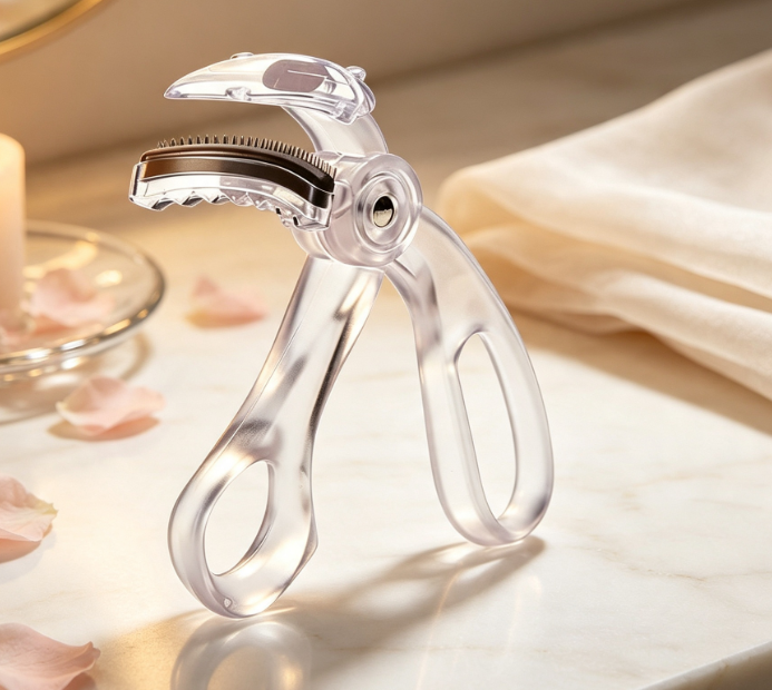 Eyelash Curler with Sparkling Crystal Handle (Pinch-free) - Image 2
