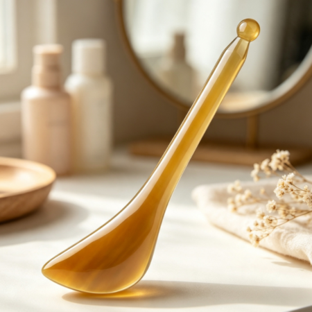 Acupressure and Fascia Gua Sha Tool for Face and Neck Massage