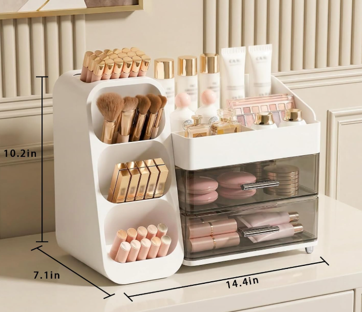 Thickened Large-Capacity Countertop Organizer For Makeup Brushes - Image 2