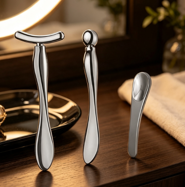 Metal Eye Roller & Eye Cream Applicator Tool - Image 2