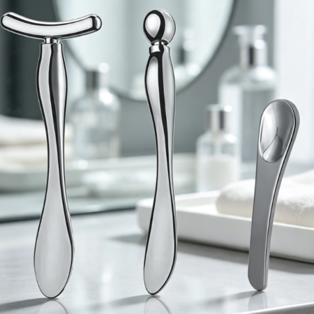 Metal Eye Roller & Eye Cream Applicator Tool