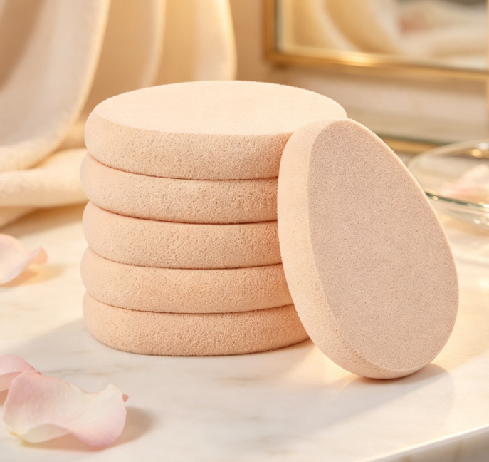 Flat Cushion Puff For A Natural, Sheer Finish - Image 2