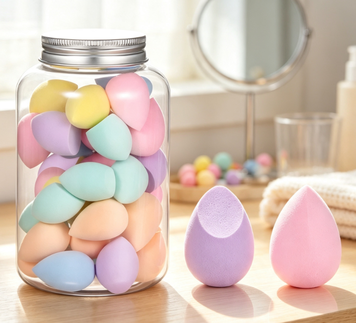 Mini Makeup Sponge Set For Precise Concealing And Application
