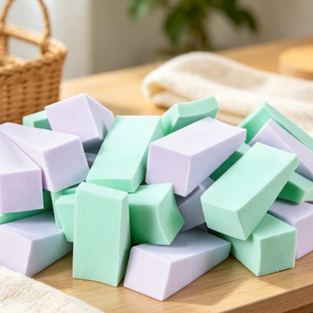 Mini Disposable Wedge-Shaped Makeup Sponges