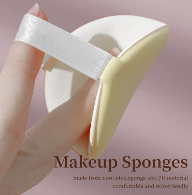 Cushion Puff With Portable Case (Teardrop Shape) - Image 2