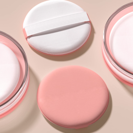 Cushion Puff With Portable Case (Teardrop Shape)