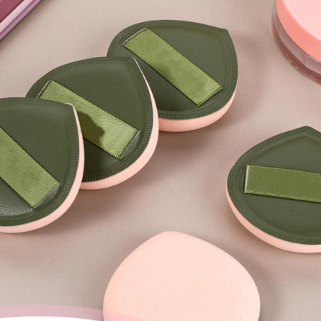 Soft Teardrop-Shaped Cushion Puff (Dual-Use: Wet & Dry)