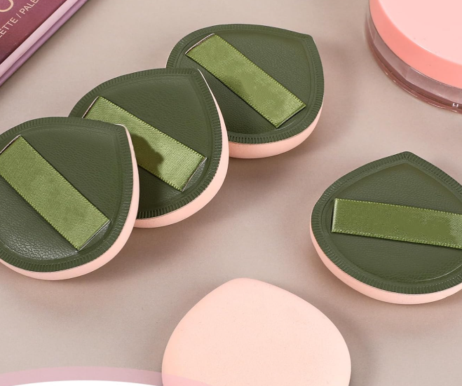 Soft Teardrop-Shaped Cushion Puff (Dual-Use: Wet & Dry)
